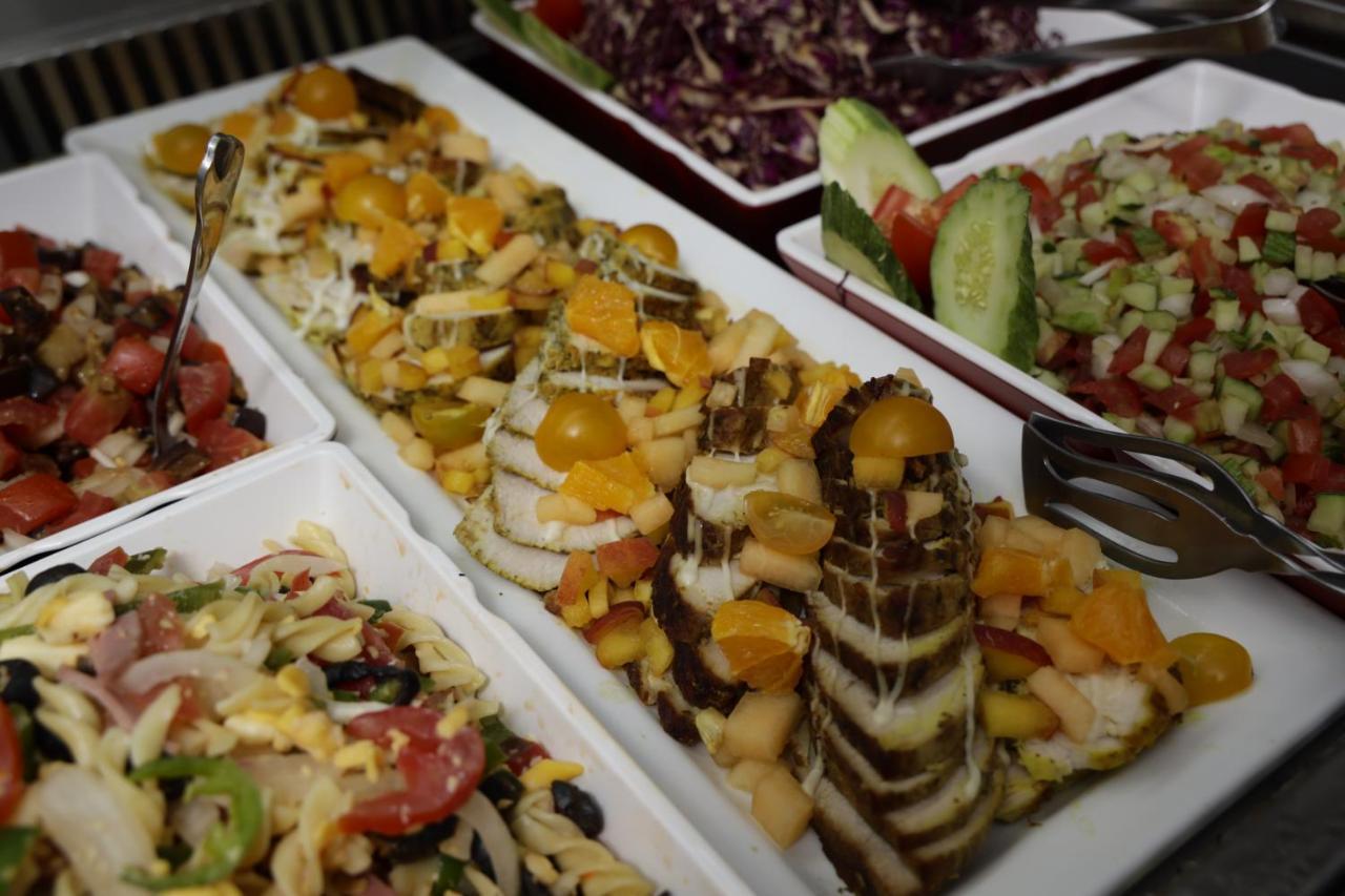 The Mirage Resort & Spa Hammamet Kültér fotó A selection of salads